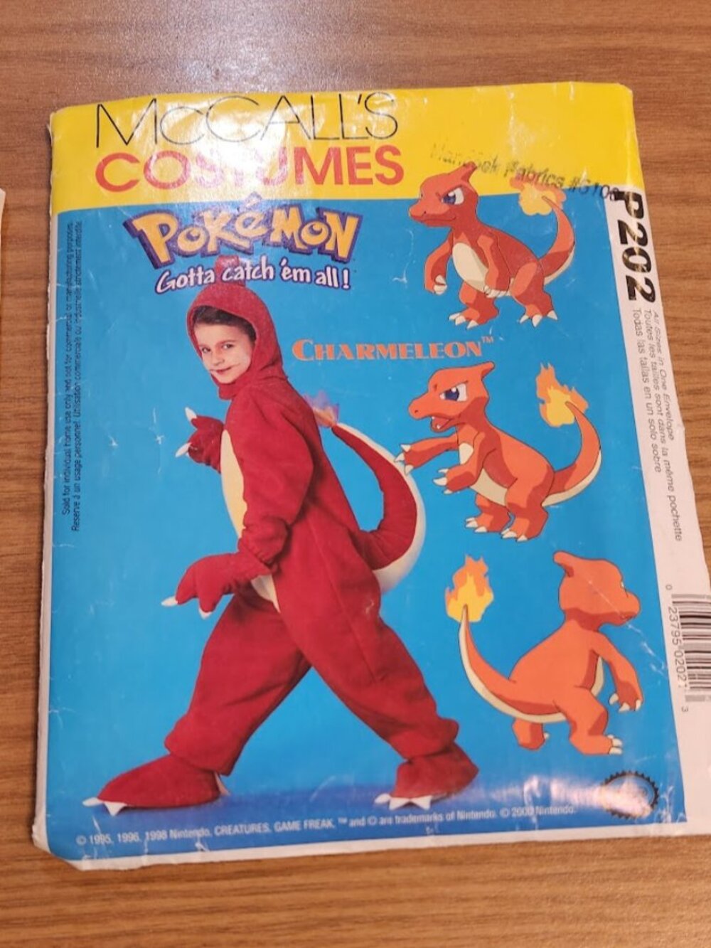 McCall's Pokemon Patterns P203 & P202